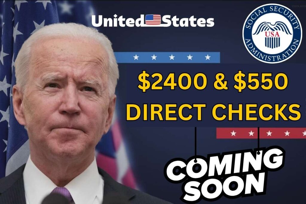 $2400 & $550 Direct Checks Likely To Come In 2024