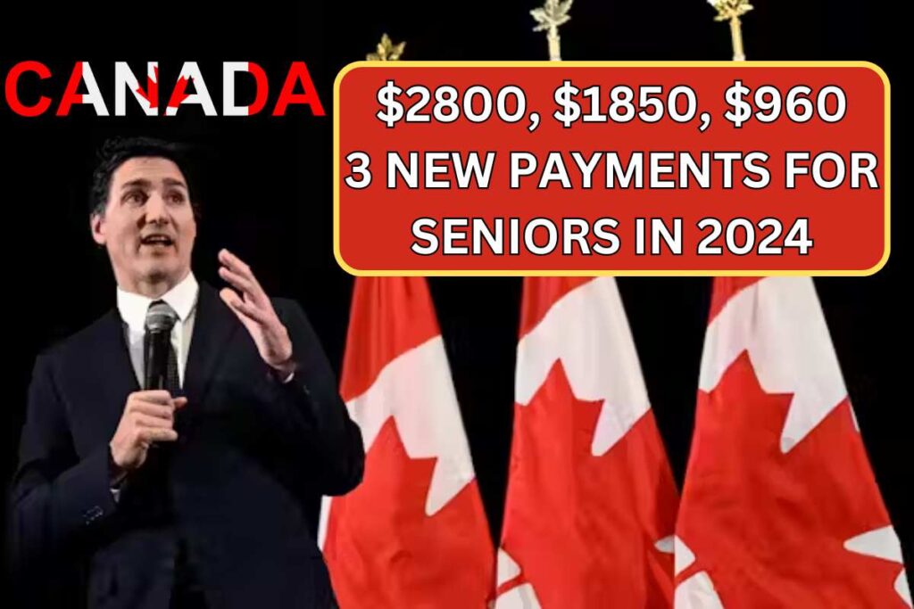 $2800, $1850, $960 3 New Payments For Seniors In 2024