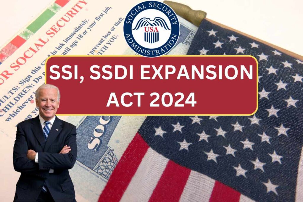 SSI, SSDI Expansion Act 2024