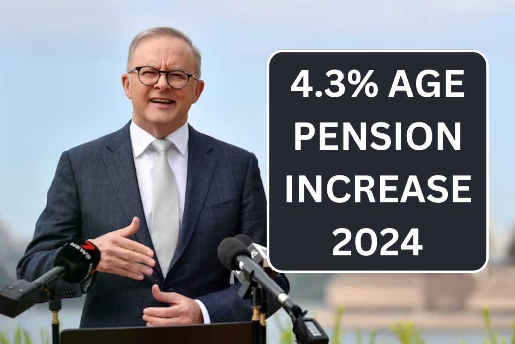 4.3% Pension Increase Australia In August 2024