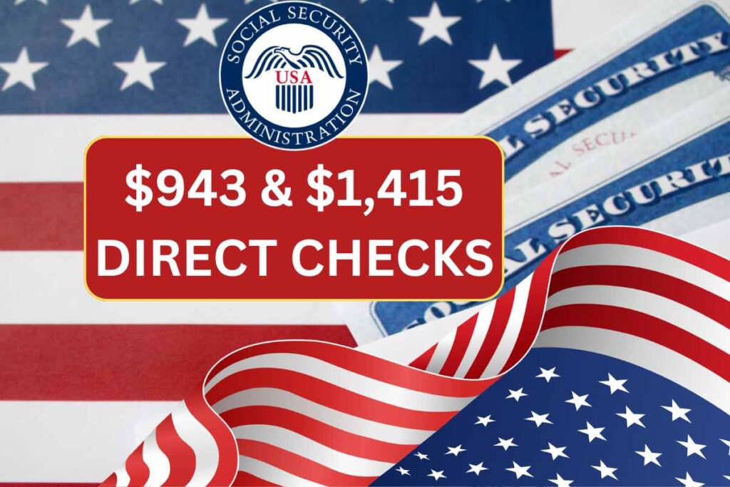 $943 & $1,415 Direct Checks Payment Date 2024 - Check Eligibility