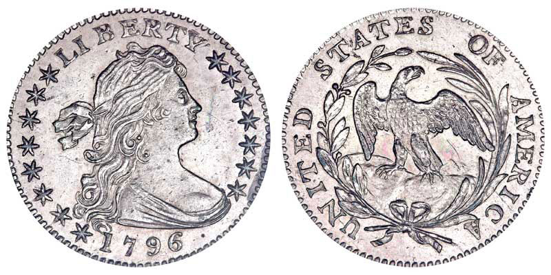 1796 Draped Bust Dime