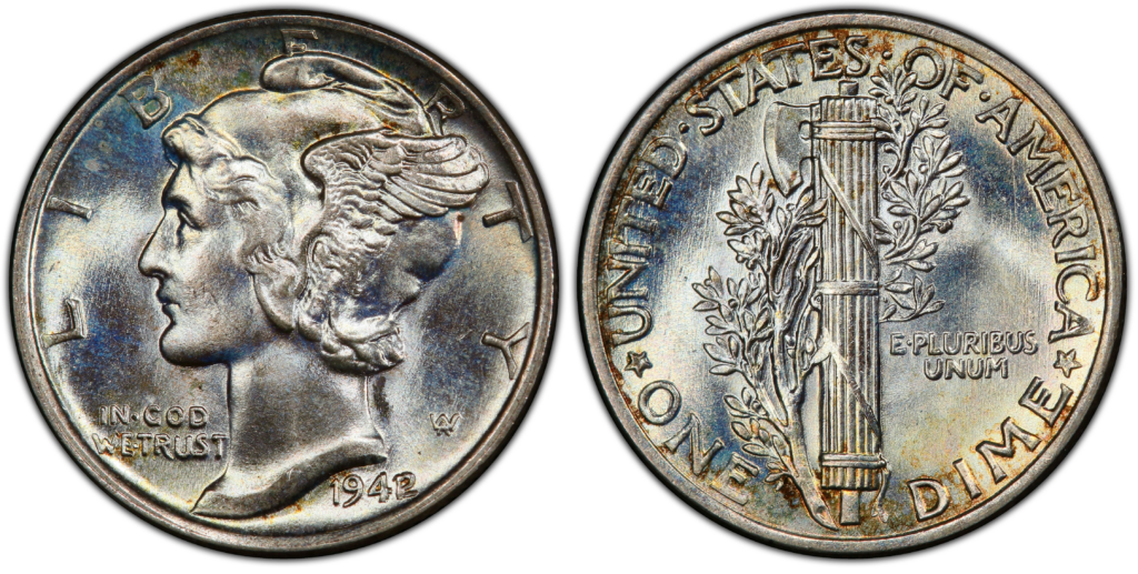 1942/1 Mercury Dime